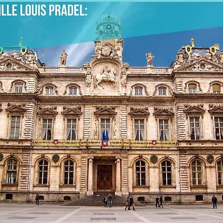 公寓 Le Massena D'or, Calme, Metro, Et Parc Tete D'or *